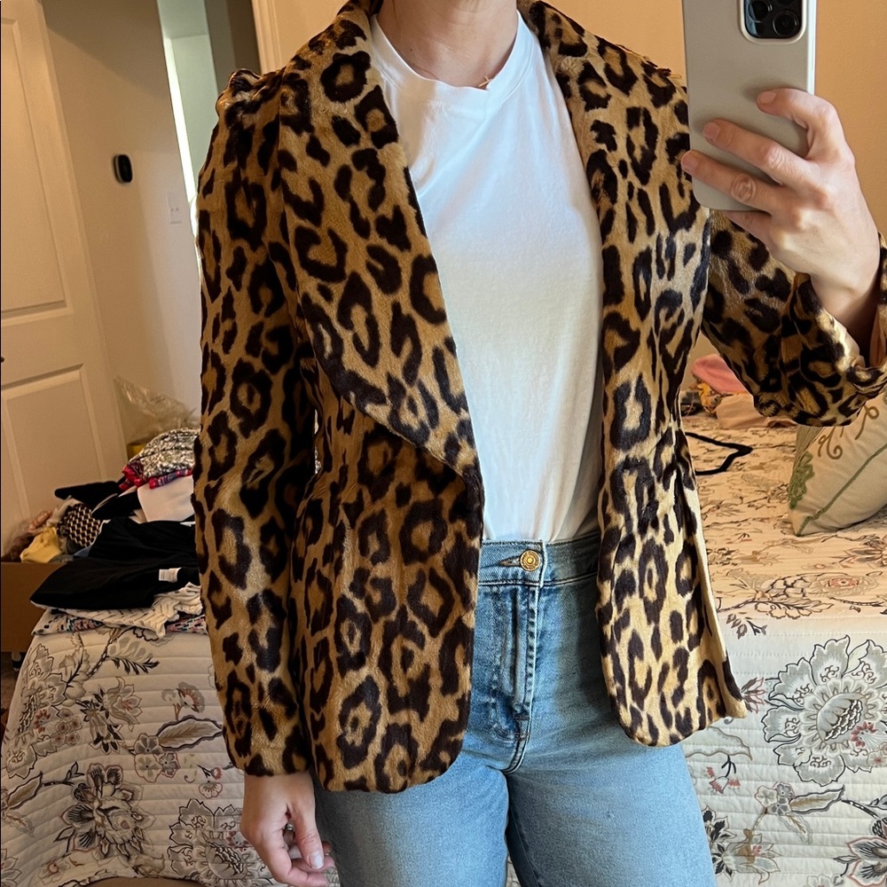 Vintage leopard jacket - Picture 2 of 8
